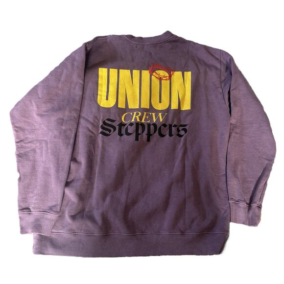 UNION STEPPERS x Kendrick Lamar - Purple crewneck - New, size XXL